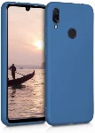 Huawei Honor 10 Lite Kılıf İnce Mat Esnek Silikon - Lacivert