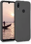 Huawei Honor 10 Lite Kılıf İnce Mat Esnek Silikon - Siyah