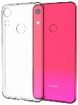 Huawei Honor 8A Kılıf Kamera Korumalı Esnek Silikon Kapak - Şeffaf