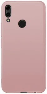 Huawei Honor 8x Kılıf İnce Mat Esnek Silikon - Rose Gold