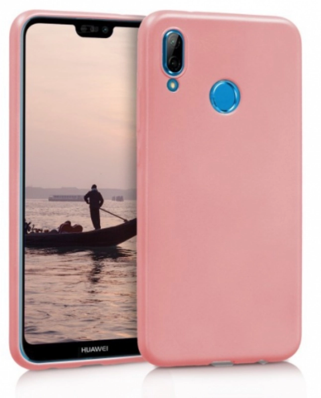 Huawei Honor Play Kılıf İnce Soft Mat Renkli Esnek Silikon Kapak - Rose Gold