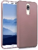 Huawei Mate 10 Lite Kılıf İnce Soft Mat Renkli Esnek Silikon Kapak - Rose Gold