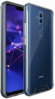 Huawei Mate 20 Lite Kılıf Clear Guard Serisi Gard Kapak - Şeffaf