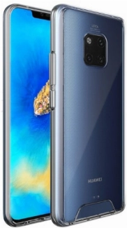 Huawei Mate 20 Pro Kılıf Clear Guard Serisi Gard Kapak - Şeffaf