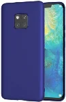 Huawei Mate 20 Pro Kılıf İnce Mat Esnek Silikon - Mavi