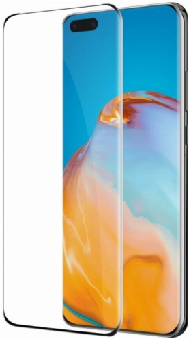 Huawei Mate 40 Pro Esnek Süper Pet Jelatin Ekran Koruyucu - Siyah