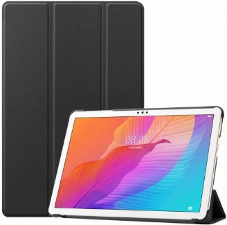 Huawei MatePad 10s Tablet Kılıfı Standlı Smart Cover Kapak - Siyah