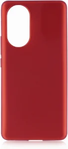 Huawei Nova 9 Kılıf İnce Mat Esnek Silikon - Kırmızı