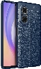 Huawei Nova 9 SE Kılıf Deri Görünümlü Lüks Parmak İzi Bırakmaz Niss Silikon Kapak - Lacivert