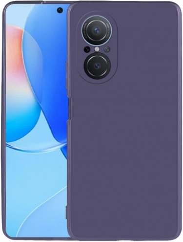 Huawei Nova 9 SE Kılıf İnce Soft Mat Renkli Esnek Silikon Kapak - Lacivert