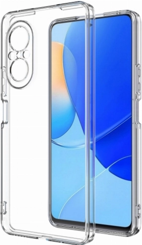 Huawei Nova 9 SE Kılıf Kamera Korumalı Esnek Silikon Kapak - Şeffaf