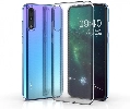 Huawei P Smart S Kılıf Kamera Korumalı Esnek Silikon Kapak - Şeffaf