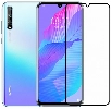 Huawei P Smart S Tam Kapatan 5D Kenarları Kırılmaya Dayanıklı Cam Ekran Koruyucu - Siyah