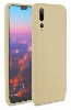 Huawei P20 Pro Kılıf İnce Soft Mat Renkli Esnek Silikon Kapak - Gold