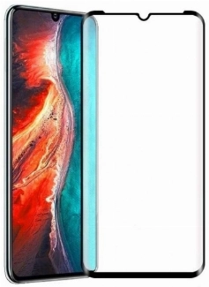 Huawei P30 Lite 5D Tam Kapatan Kenarları Kırılmaya Dayanıklı Cam Ekran Koruyucu - Siyah