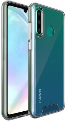 Huawei P30 Lite Kılıf Clear Guard Serisi Gard Kapak - Şeffaf