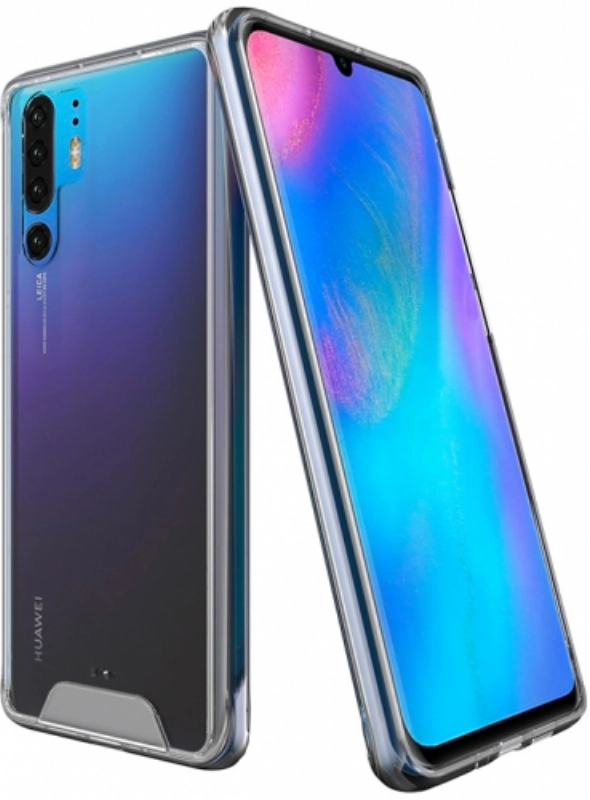 Huawei P30 Pro Kılıf Clear Guard Serisi Gard Kapak - Şeffaf