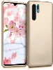 Huawei P30 Pro Kılıf İnce Soft Mat Renkli Esnek Silikon Kapak - Gold