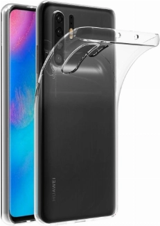 Huawei P30 Pro Kılıf Kamera Korumalı Esnek Silikon Kapak - Şeffaf