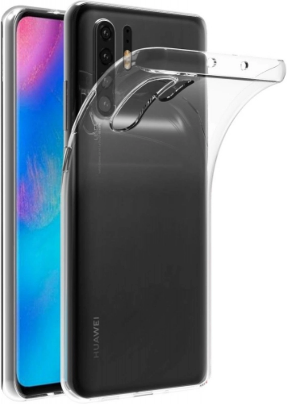 Huawei P30 Pro Kılıf Kamera Korumalı Esnek Silikon Kapak - Şeffaf