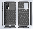 Huawei P40 Kılıf Silikon Parmak İzi Bırakmayan Karbon Soft Negro Kapak - Siyah