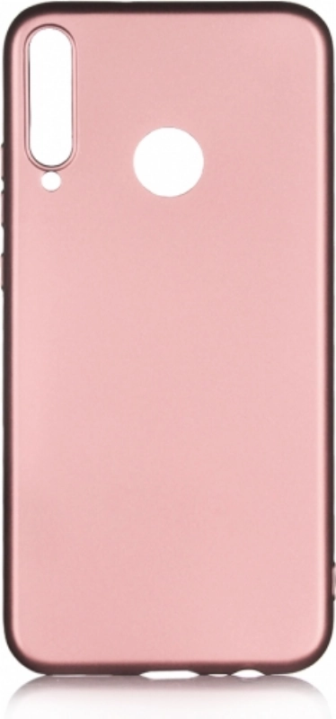 Huawei P40 Lite E Kılıf İnce Soft Mat Renkli Esnek Silikon Kapak - Rose Gold