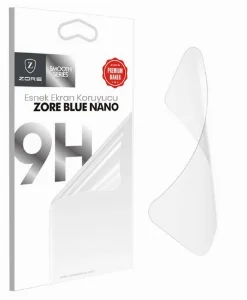 Huawei P40 Lite Ekran Koruyucu Blue Nano Esnek Film Kırılmaz - Şeffaf
