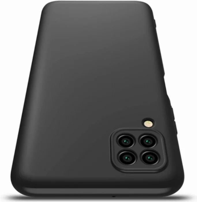 Huawei P40 Lite Kılıf 3 Parçalı 360 Tam Korumalı Rubber AYS Kapak - Siyah