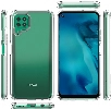 Huawei P40 Lite Kılıf Korumalı Kenarları Silikon Arkası Sert Coss Kapak  - Şeffaf