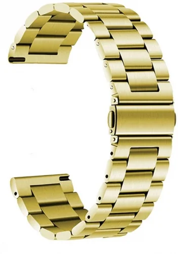 Huawei Watch GT 3 46mm Kordon Band-04 Metal Kordon - Gold