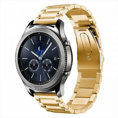 Huawei Watch GT 3 46mm Metal Kordon Klipsli KRD-04 - Gold