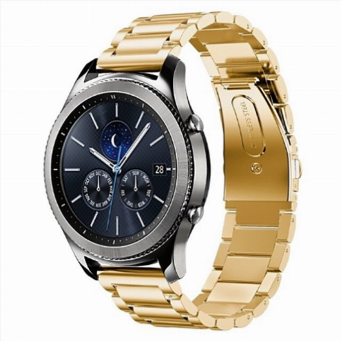 Huawei Watch GT 3 46mm Metal Kordon Klipsli KRD-04 - Gold