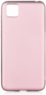 Huawei Y5p Kılıf İnce Soft Mat Renkli Esnek Silikon Kapak - Rose Gold