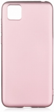 Huawei Y5p Kılıf İnce Soft Mat Renkli Esnek Silikon Kapak - Rose Gold