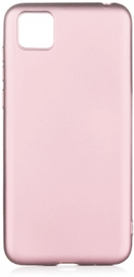 Huawei Y5p Kılıf İnce Soft Mat Renkli Esnek Silikon Kapak - Rose Gold