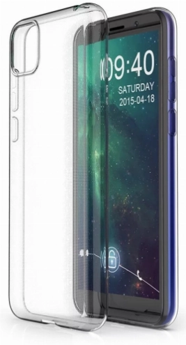 Huawei Y5p Kılıf Kamera Korumalı Esnek Silikon Kapak - Şeffaf