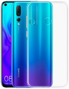 Huawei Y7 2019 Kılıf Ultra İnce Esnek Süper Silikon 0.3mm - Şeffaf