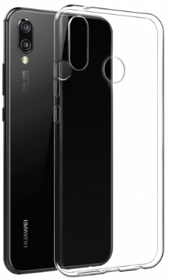 Huawei Y9 2019 Kılıf Ultra İnce Kaliteli Esnek Silikon 0.2mm - Şeffaf