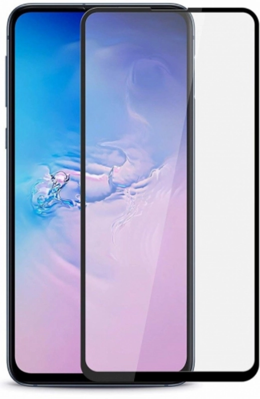 Huawei Y9 Prime 2019 5D Tam Kapatan Kenarları Kırılmaya Dayanıklı Cam Ekran Koruyucu - Siyah