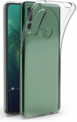 Huawei Y9 Prime 2019 Kılıf Kamera Korumalı Esnek Silikon Kapak - Şeffaf