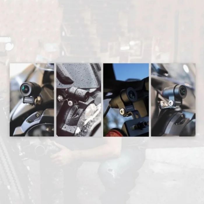 Innovv K3 Motorsiklet ATV Çift Kameralı 1080P Kayıtlı Çekim Kamerası - Siyah