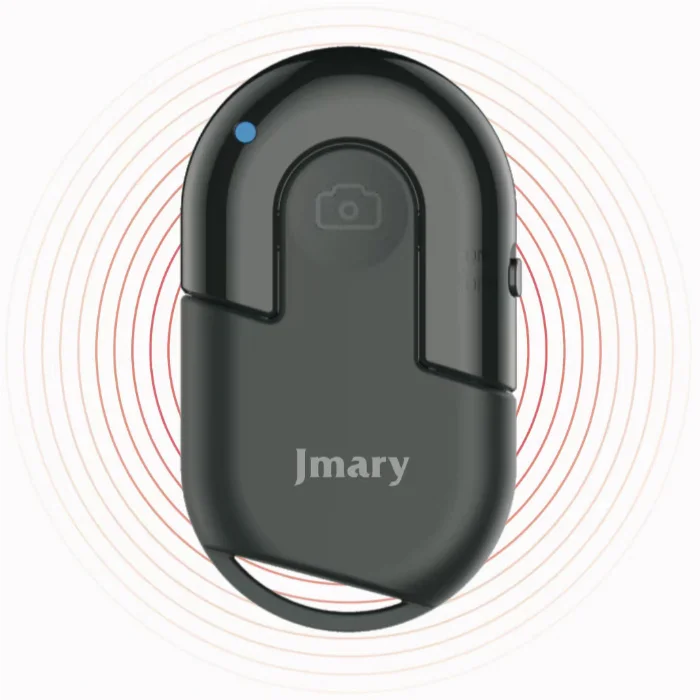 Jmary BT-03 Android ve iOS Uyumlu Bluetoothlu Fotoğraf Çekim Kumandası - Siyah