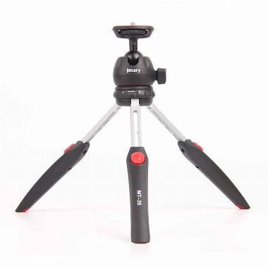 Jmary MT-35 Tripod 360 Derece Oynar Başlıklı Çok Yönlü Kısa Telefon Sabitleyici - Siyah