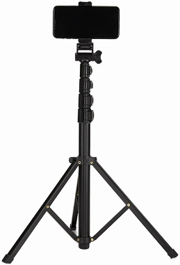 Jmary MT-39 5 Kademeli 153cm Fonksiyonel 2 in 1 Monopod 360 Derece Dönebilen Başlıklı Tripod - Siyah