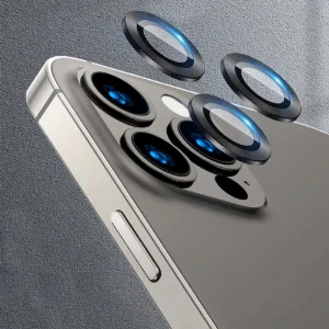 Apple iPhone 13 Pro (6.1) Kamera Lens Koruyucu CL-02 - Siyah