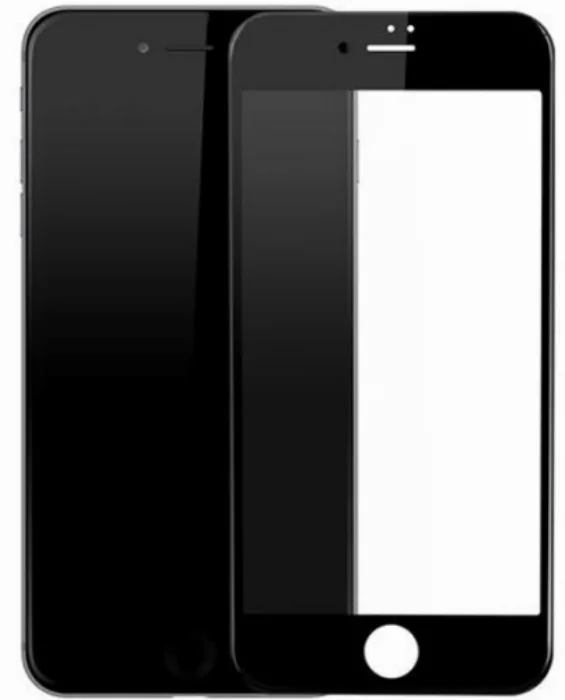 Apple iPhone 8 Kırılmaz Cam Tam Kaplayan EKS Glass Ekran Koruyucu - Beyaz