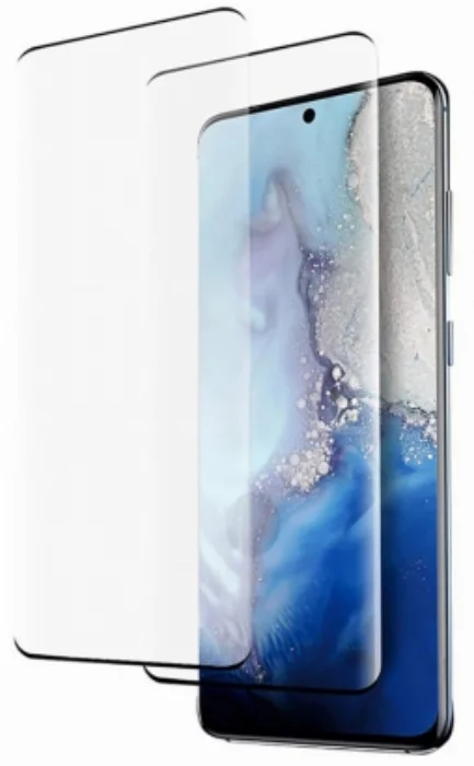 Samsung Galaxy S20 Ultra Esnek Süper Pet Jelatin Ekran Koruyucu - Siyah