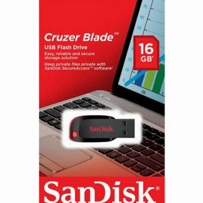 SanDisk Cruzer Blade 32GB Usb Bellek - Siyah