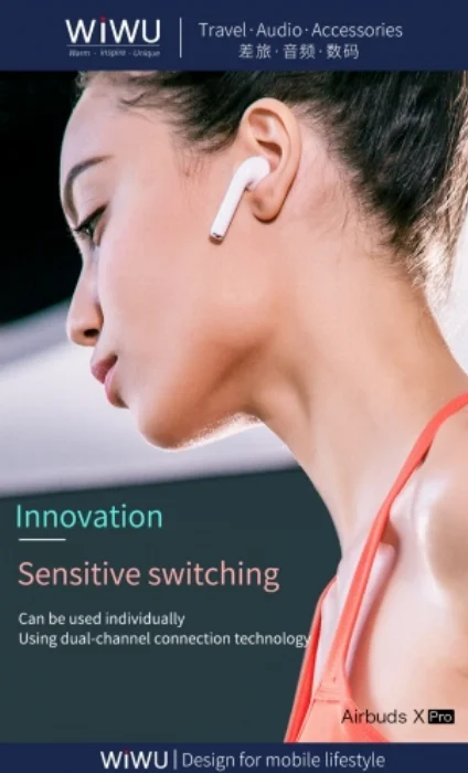 Wiwu Airbuds X Pro Bluetooth Kulaklık - Yeşil