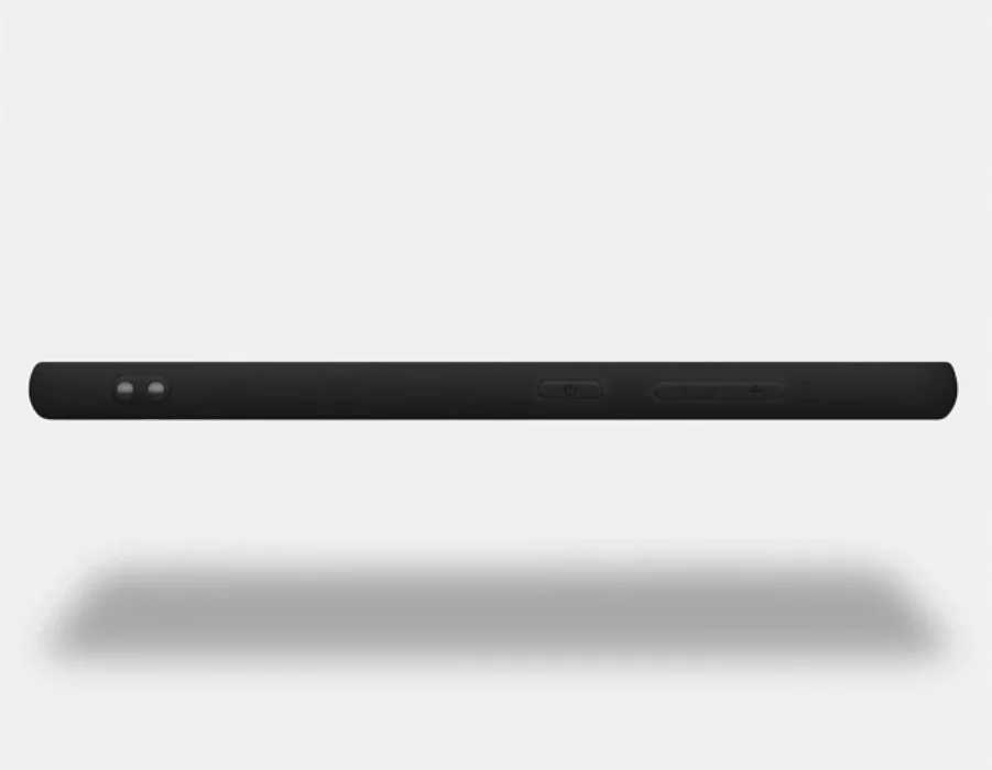 Xiaomi Redmi Note 10 Pro Kılıf İnce Mat Esnek Silikon - Siyah